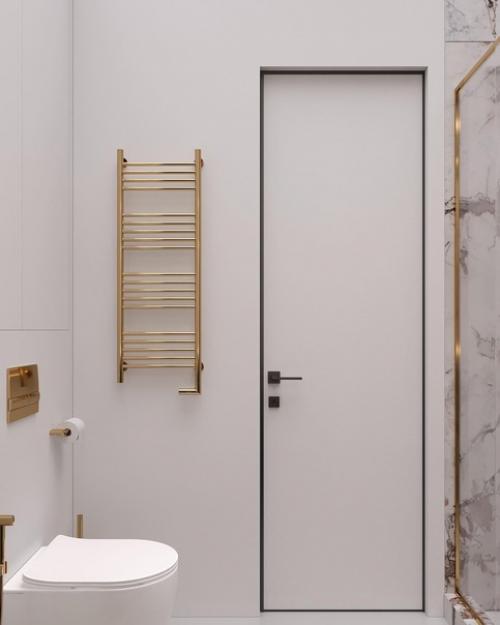 Колоритная ванная комната из проекта студии Lidesign. 04