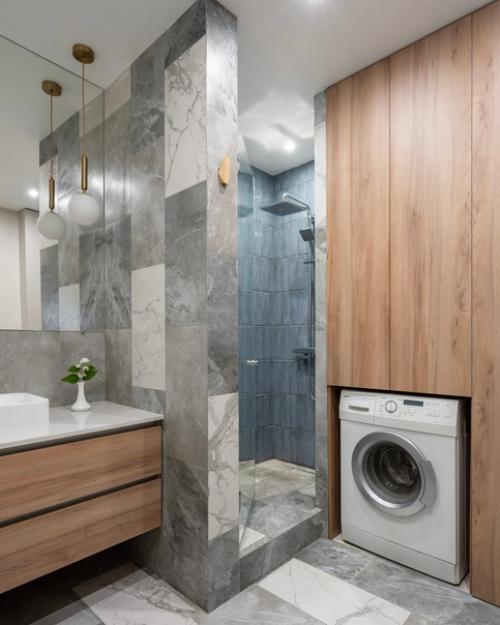 Владелица этой квартиры -  женщина, которая планирует жить здесь с собакой. 09