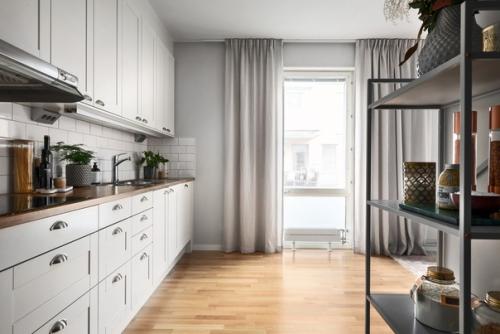 Светлая квартира 62 м в Стокгольме. 03 Светлая квартира 62 м в Стокгольме. 03