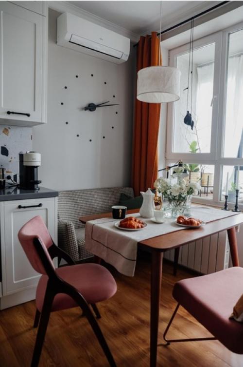 Франция в МОСКВЕ. Хозяйка этой студии площадью 40 кв. 03