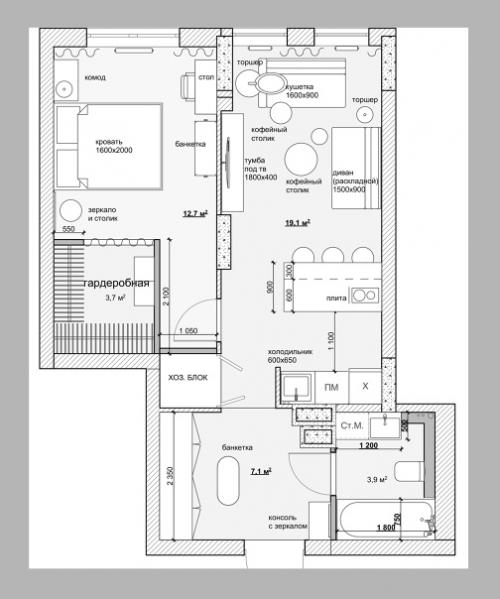 Гардеробные - тоже моя любовная любовь. 05