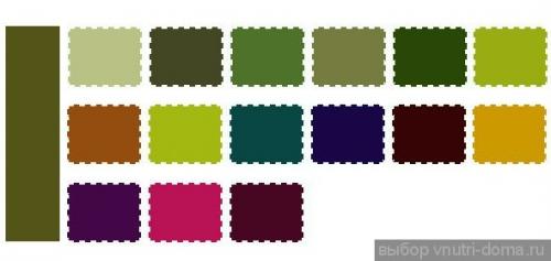 Разумное сочетание оливкового цвета в интерьере - залог гармоничного дизайна. 05