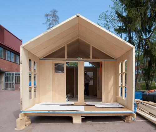 Проект дома, который был разработан группой финских студентов. 07