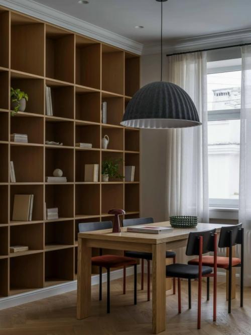 Стеклоблоки, метлах и терракота: квартира в Москве в старом фонде. 06