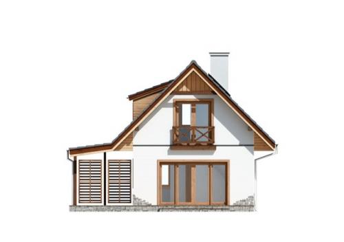 Планировка польского дома Szarejka от компании MG Projekt, Польша, Варшава. 06