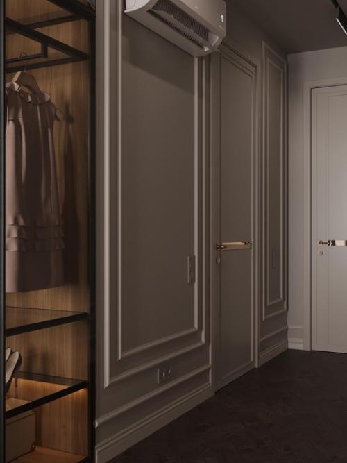 Мастер - спальня трехкомнатной квартиры на первой линии балтийского моря, ЖК Атлантис. 08