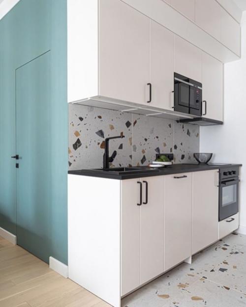 Уютная, стильная и сочная квартира, площадью 35 кв. 04