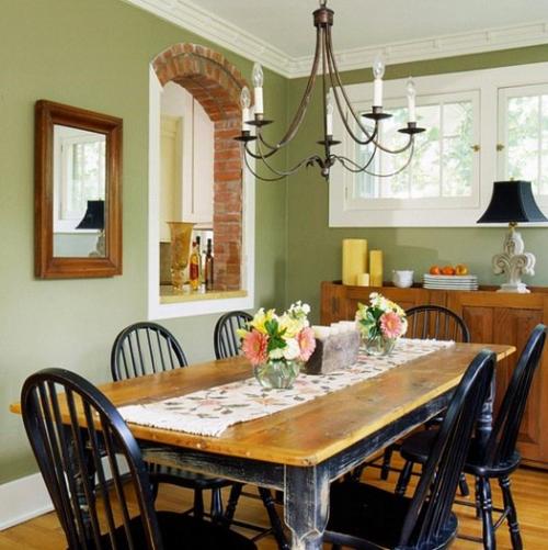 Разумное сочетание оливкового цвета в интерьере - залог гармоничного дизайна. 02