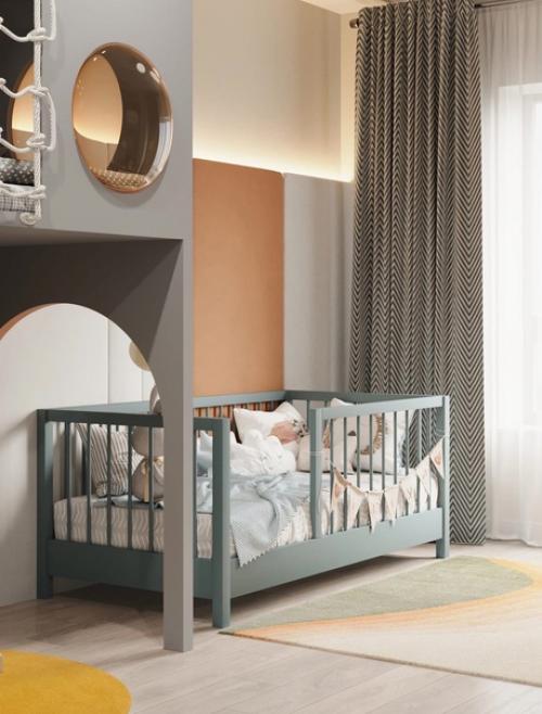 Стильный интерьер детской комнаты. 02