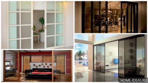 Перегородки для зонирования пространства в КОМНАТЕ. 01