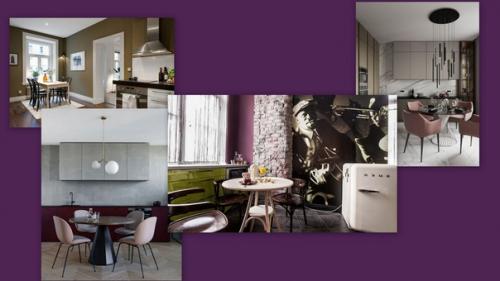 Новомодные решения в интерьере кухни с эстетикой 70-80-х годов: 04