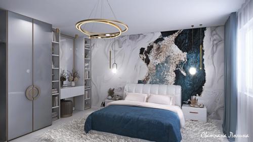 Хочу синюю спальню! 06