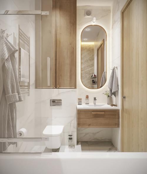 Современный интерьер двухкомнатной квартиры площадью 87 кв. 08