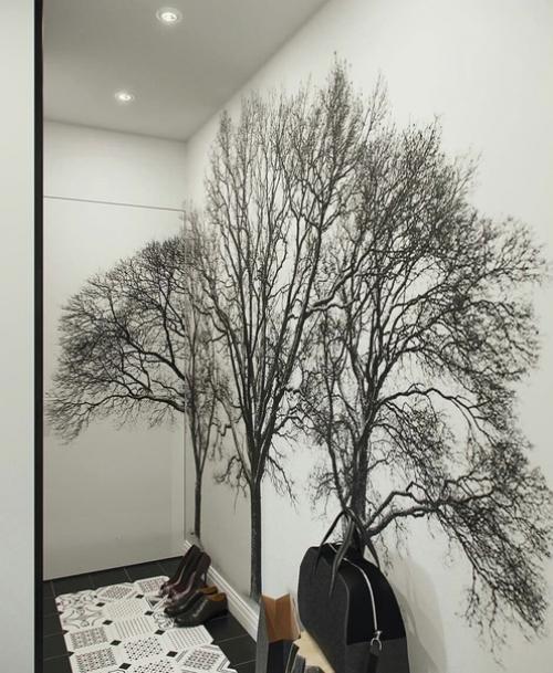 Интерьер прихожей. В современном стиле. 01