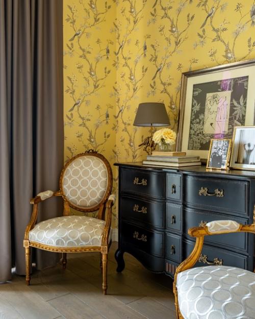 Спокойный, благородный интерьер для пожилой дамы. 08