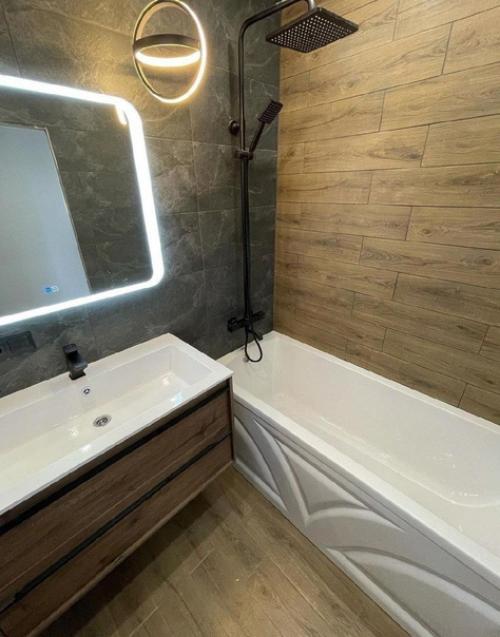 Интерьер ванной комнаты. 03