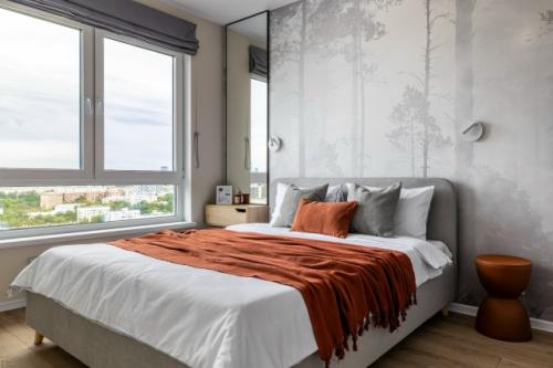 Интерьер 1-комнатной квартиры 34, 8 м 2 в ЖК Руставели в Москве. 06