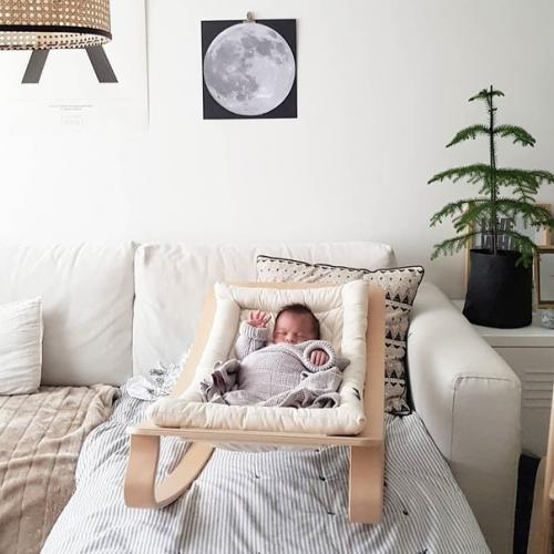 Детские деревянные кроватки в скандинавских интерьерах. 02