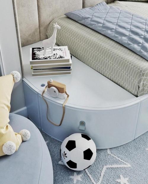 Интерьер красивой детской. 08