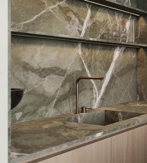 Дизайн кухни - гостиной в Монреале. 08