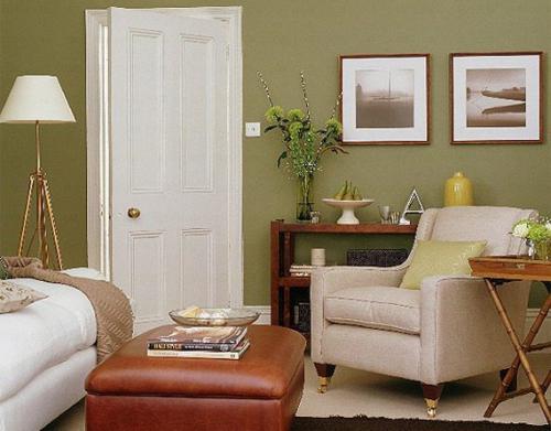 Разумное сочетание оливкового цвета в интерьере - залог гармоничного дизайна. 08