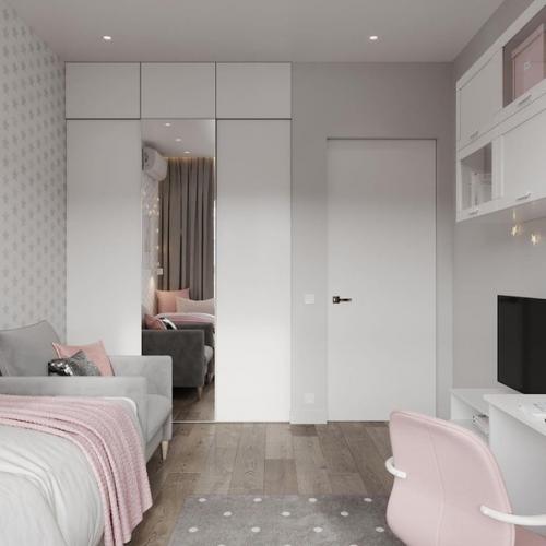 Детская комната для школьницы. 03