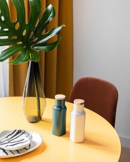 Уютная, стильная и сочная квартира, площадью 35 кв. 03