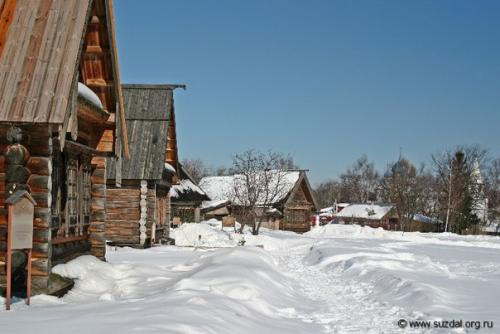 Суздаль.  Музей деревянного зодчества. 01