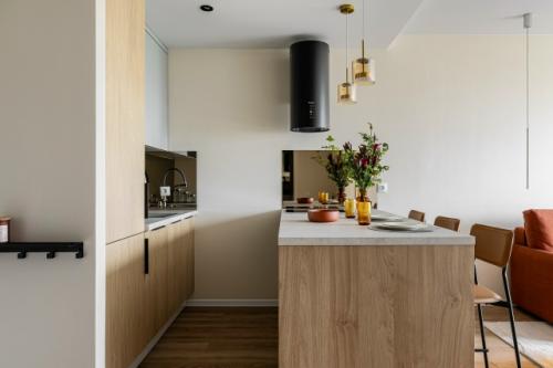 Интерьер 1-комнатной квартиры 34, 8 м 2 в ЖК Руставели в Москве. 03