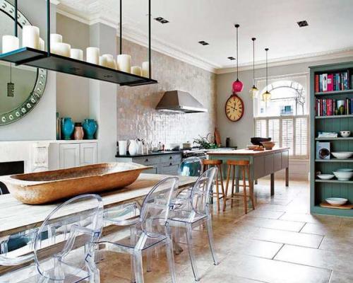 Что такое настоящий английский интерьер можно наблюдать в полной мере в этой прекрасной квартире в викторианском доме в лондонском ноттинг хилл. 04