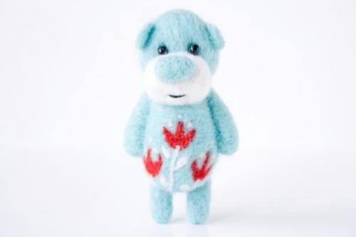 Очаровательные мишки из войлока от Gabrielefelt? 06