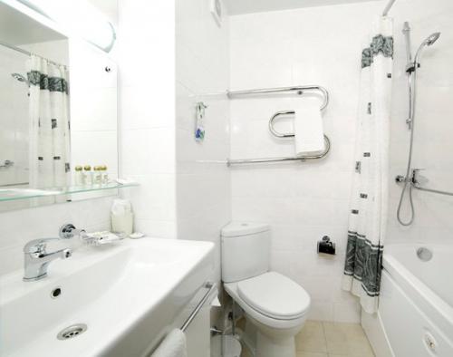 Идеи для маленькой ванной комнаты. 02