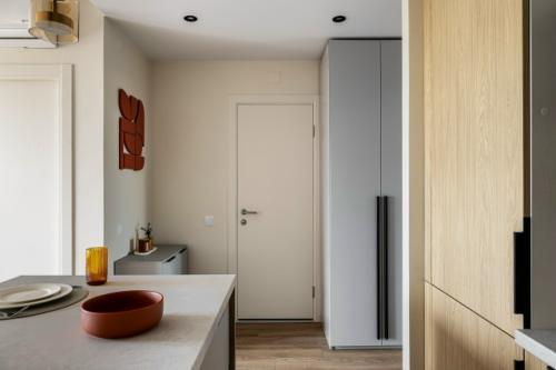 Интерьер 1-комнатной квартиры 34, 8 м 2 в ЖК Руставели в Москве. 05