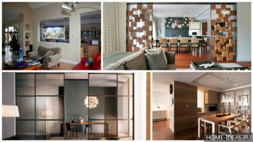 Перегородки для зонирования пространства в КОМНАТЕ. 05