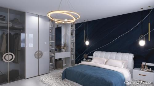 Хочу синюю спальню! 03