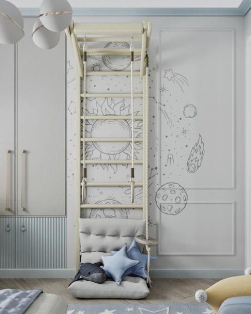 Интерьер красивой детской. 04