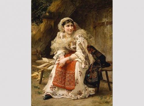 Красота армянок на полотнах западных художников. 05