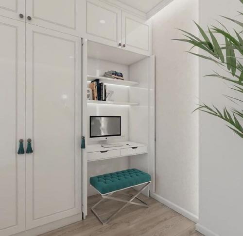 Современный интерьер. В светлых оттенках. 08