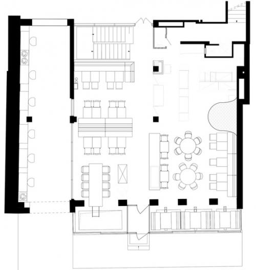 Итальянский рыбный ресторан рыба в огне от YOD Design Lab ч. 2. 07