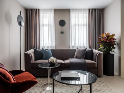 Лаконичная квартира с черными акцентами ч. 1. 01