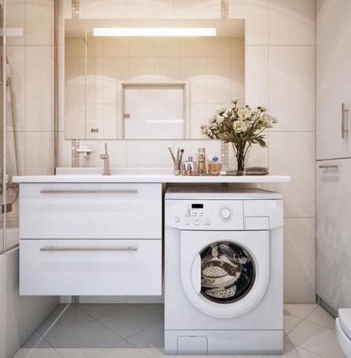 Идеи для маленькой ванной комнаты. 04