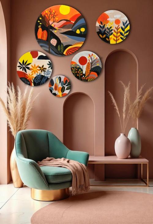 Модульная картина может внести в ваш интерьер множество положительных изменений. 01