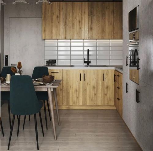 Заказчики интерьер в современном стиле с элементами лофта просили. 03