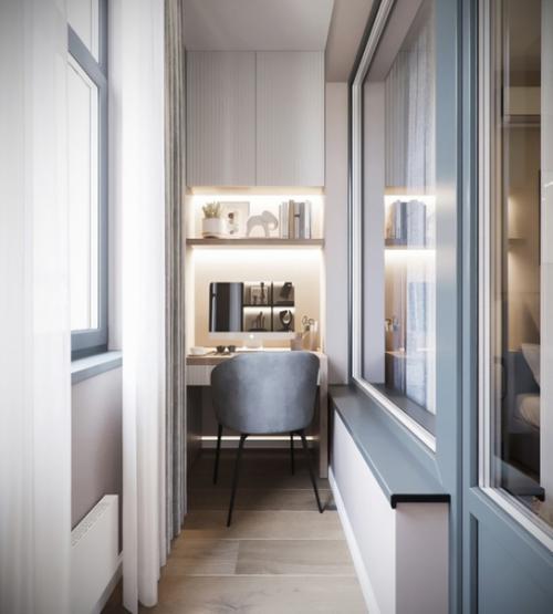 Современный интерьер двухкомнатной квартиры площадью 87 кв. 06