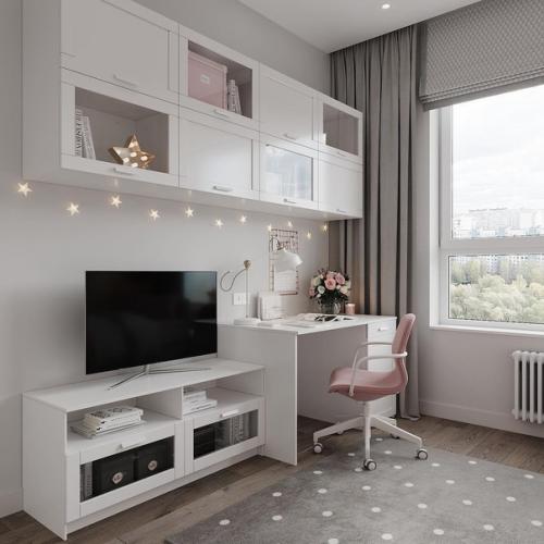 Детская комната для школьницы. 01