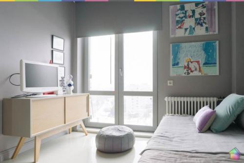 Русско - скандинавский интерьер в жемчужно-серых тонах ч. 1. 03