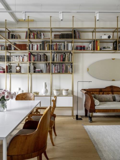 Современная квартира с антиквариатом в Москве ч. 1. 01