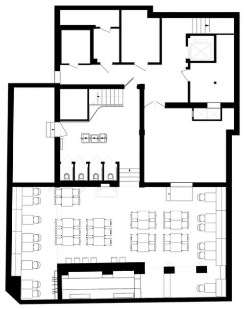Итальянский рыбный ресторан рыба в огне от YOD Design Lab ч. 2. 06