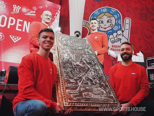 Сегодня в корейском городе канныне состоялось открытие российского дома спорта. 02