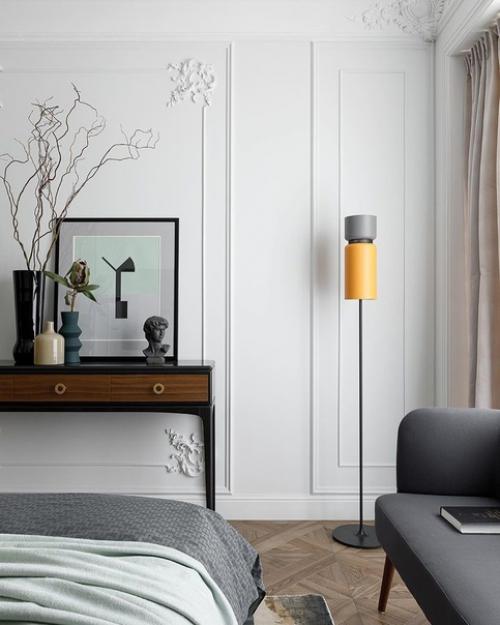 Утончённый реализованный интерьер спальни в северной столице. 03